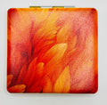 Flaming Orange Feathers Bead Case on white background