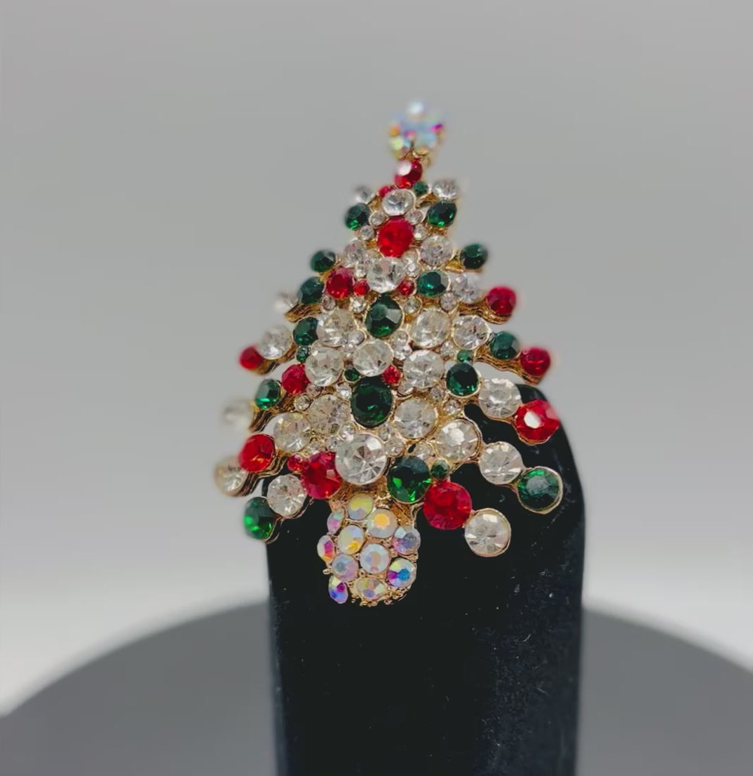 Crystal Encrusted Tree Needle Minder