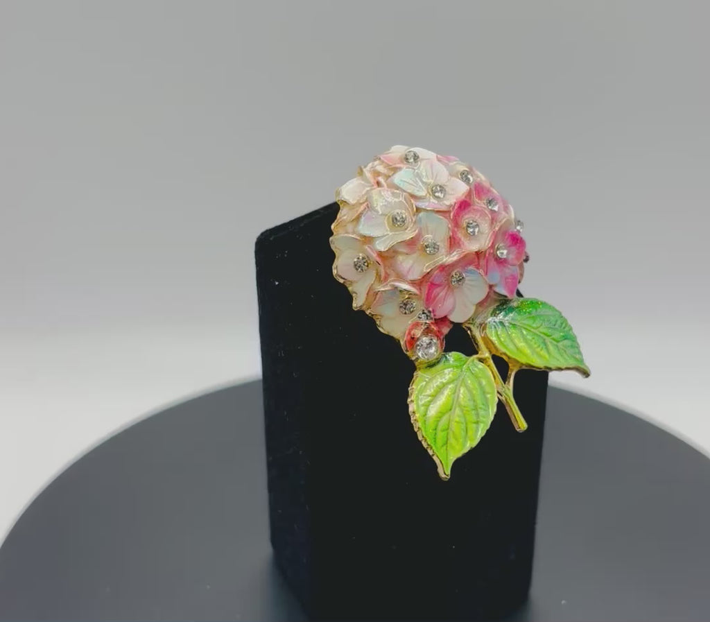 Stunning Pink Hydrangea Needle Minder
